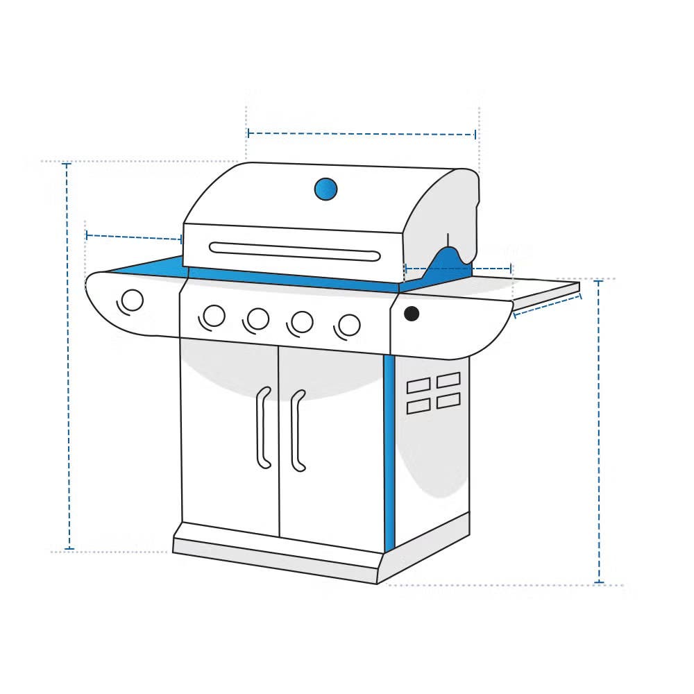 Custom Gas Grill Cover - Product image