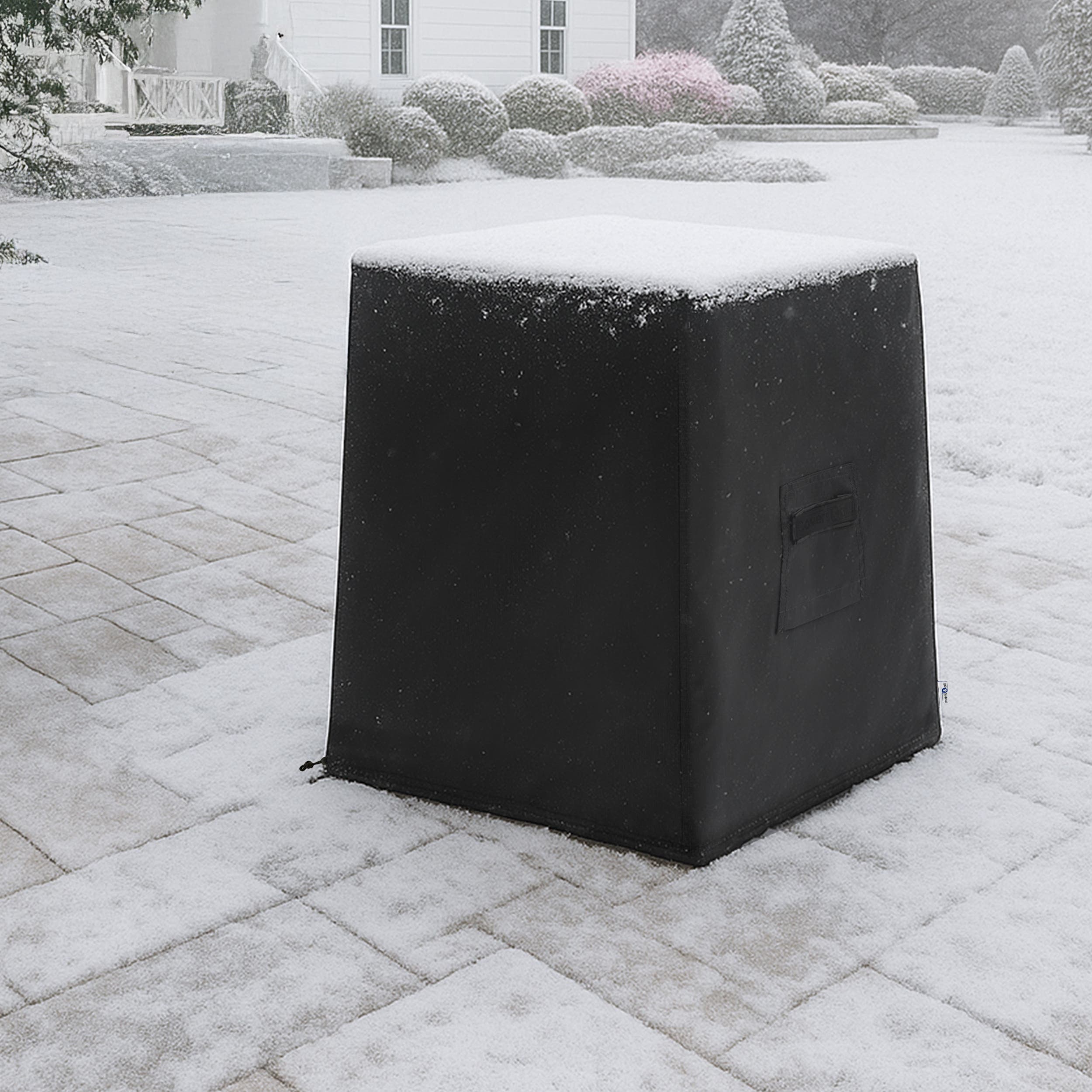 Tall Rectangular Fire Column Custom Covers