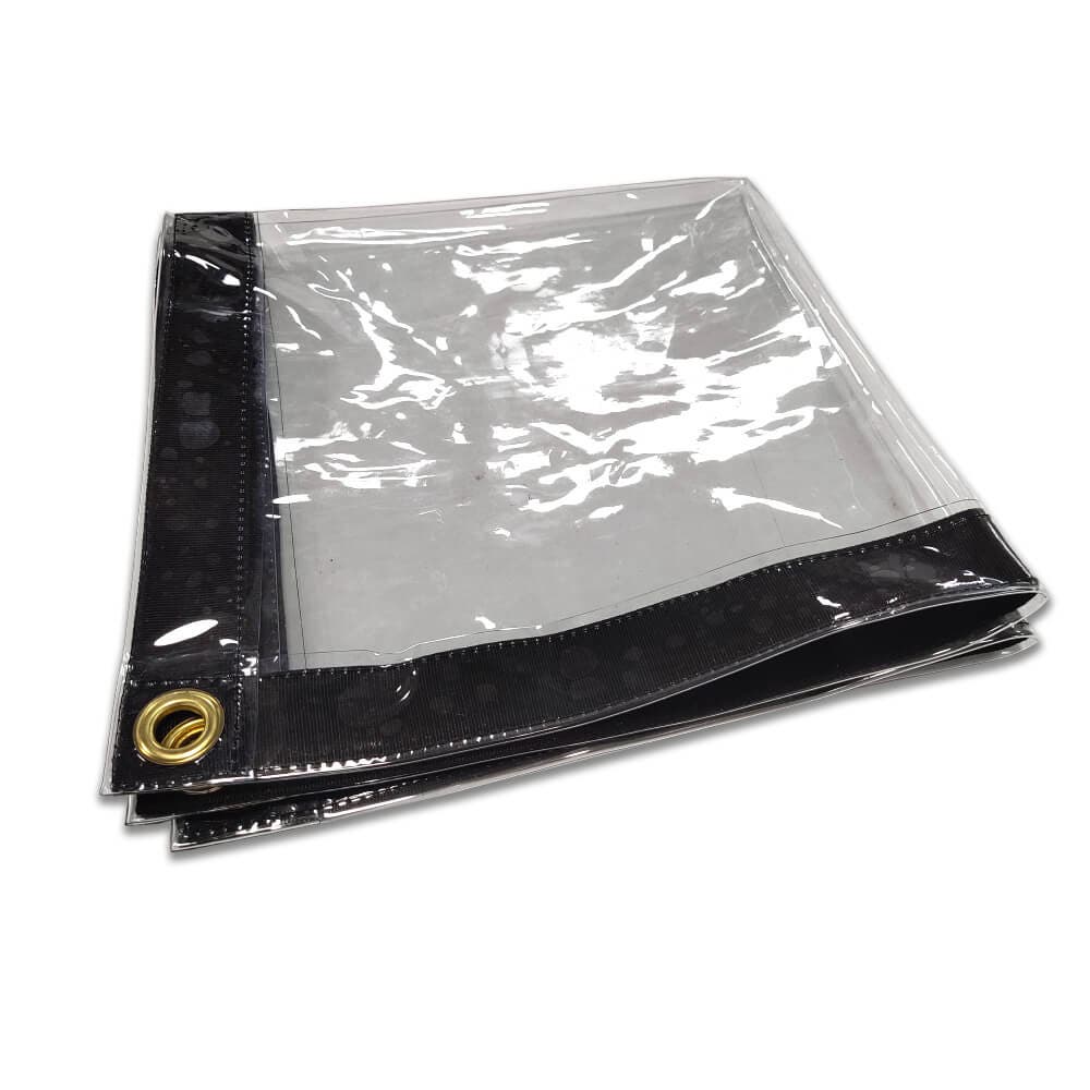 Clear Plastic Tarpaulin, 20mil, Size: 1.8m x 4.6m - Product image