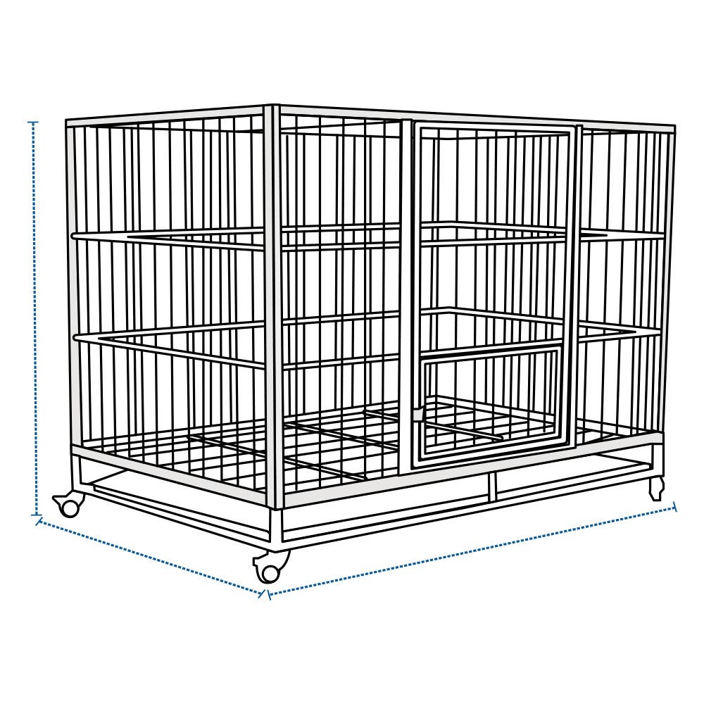 Custom Dog Crate Cover - Product image