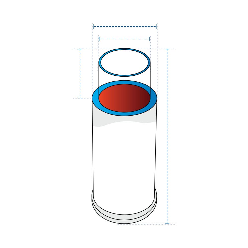 Cylindrical Fire Column Custom Covers