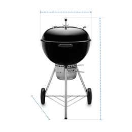 BBQ Cover for Weber Master-Touch Charcoal BBQ 57cm