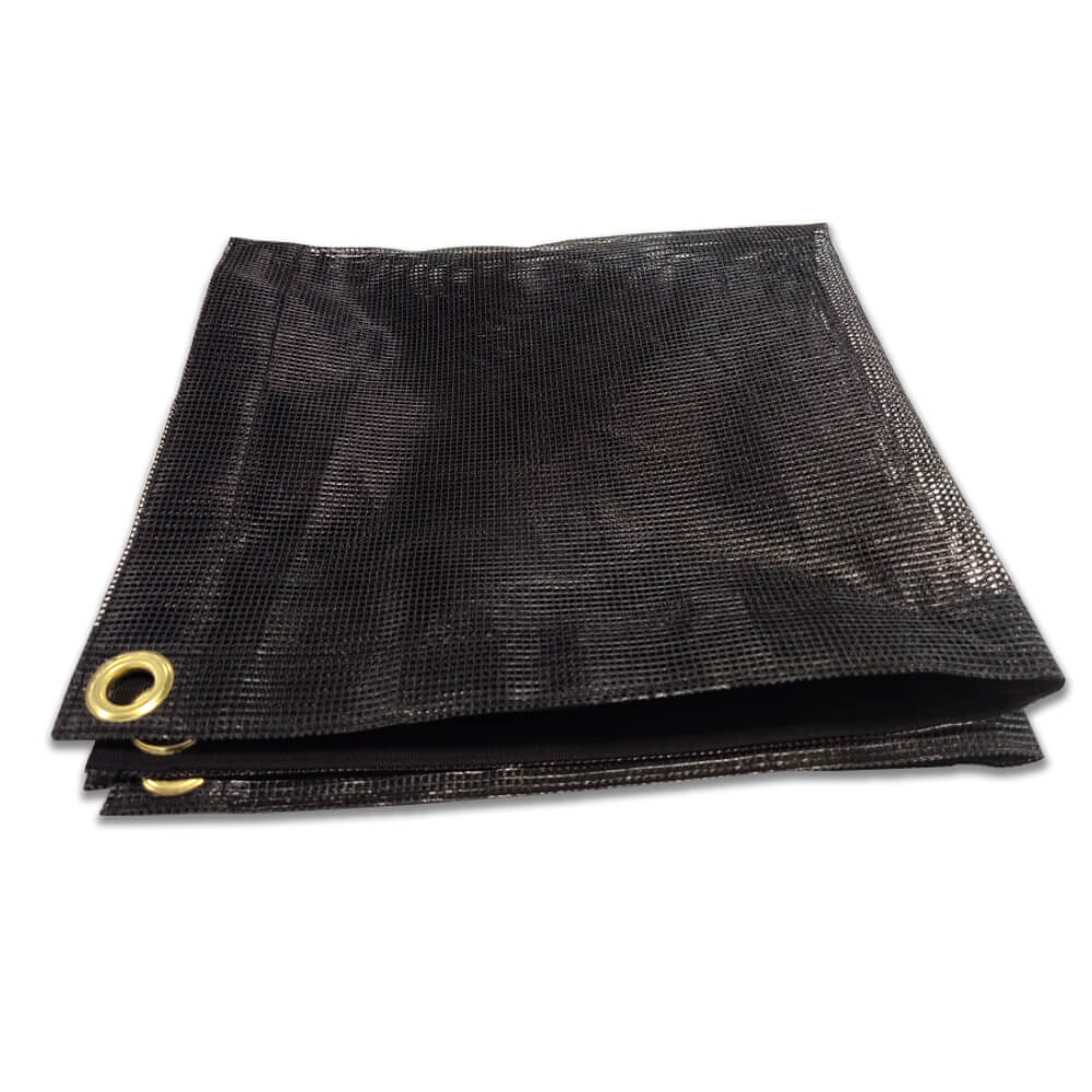 High Strength Mesh Tarpaulin, 6oz, Size: 6.1m x 24.4m