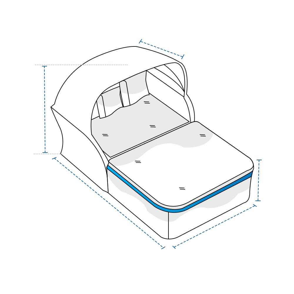 Outdoor Canopied Daybed Custom Covers