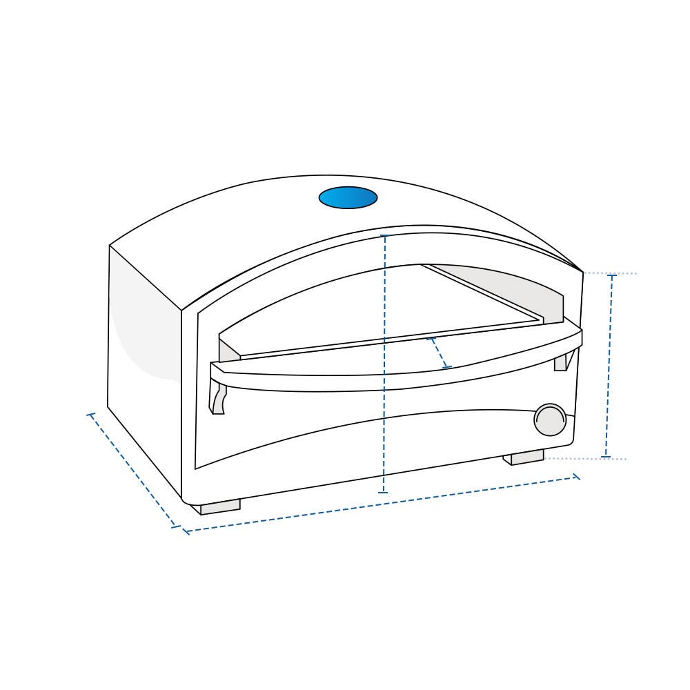 Chef Pizza Oven Custom Covers