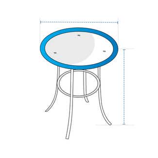 Round Patio Table Custom Covers