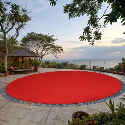 Custom Heavy Duty Vinyl Tarpaulin -Round