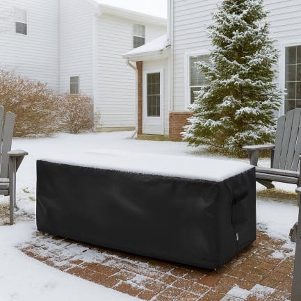 Rectangular Gas Fire Pit Custom Covers