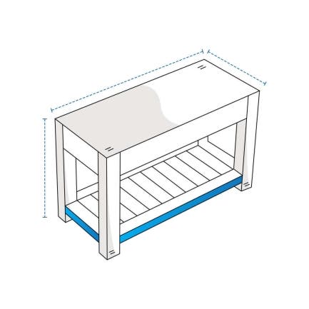 Stationary Console Table Custom Covers
