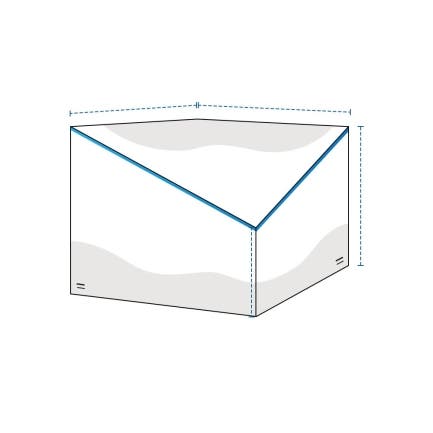 Slanted Square Outdoor Custom Covers
