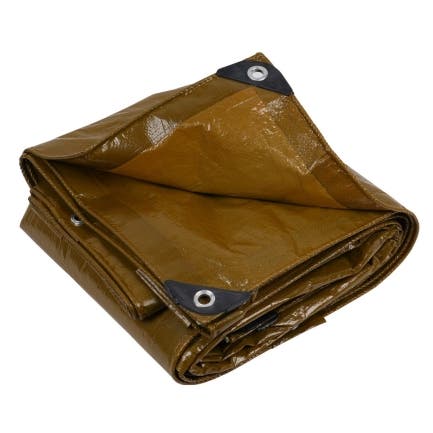 Economy Poly Tarpaulin, Size: 3.7m x 3.7m