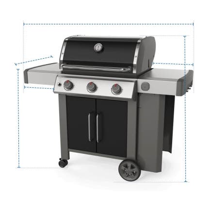 Grill Cover for Weber Genesis II E-315 Gas Grill