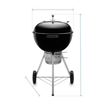 BBQ Cover for Weber Master-Touch Charcoal BBQ 57cm