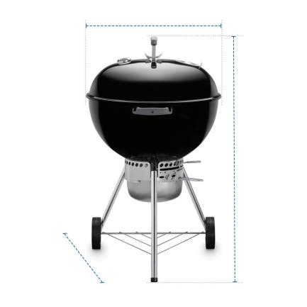 BBQ Cover for Weber Original Kettle Premium Charcoal BBQ 57cm
