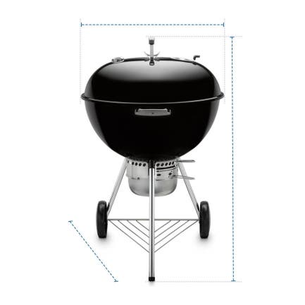 BBQ Cover for Weber Original Kettle Premium Charcoal BBQ 66cm