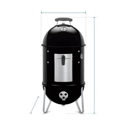 BBQ Cover for Weber Smokey Mountain Cooker Smoker 37cm
