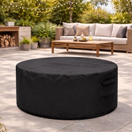 Circular Fire Pit Custom Covers