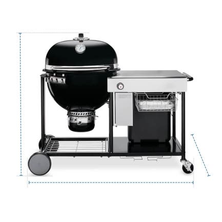 BBQ Cover for Weber Summit Charcoal Grilling Center 61cm