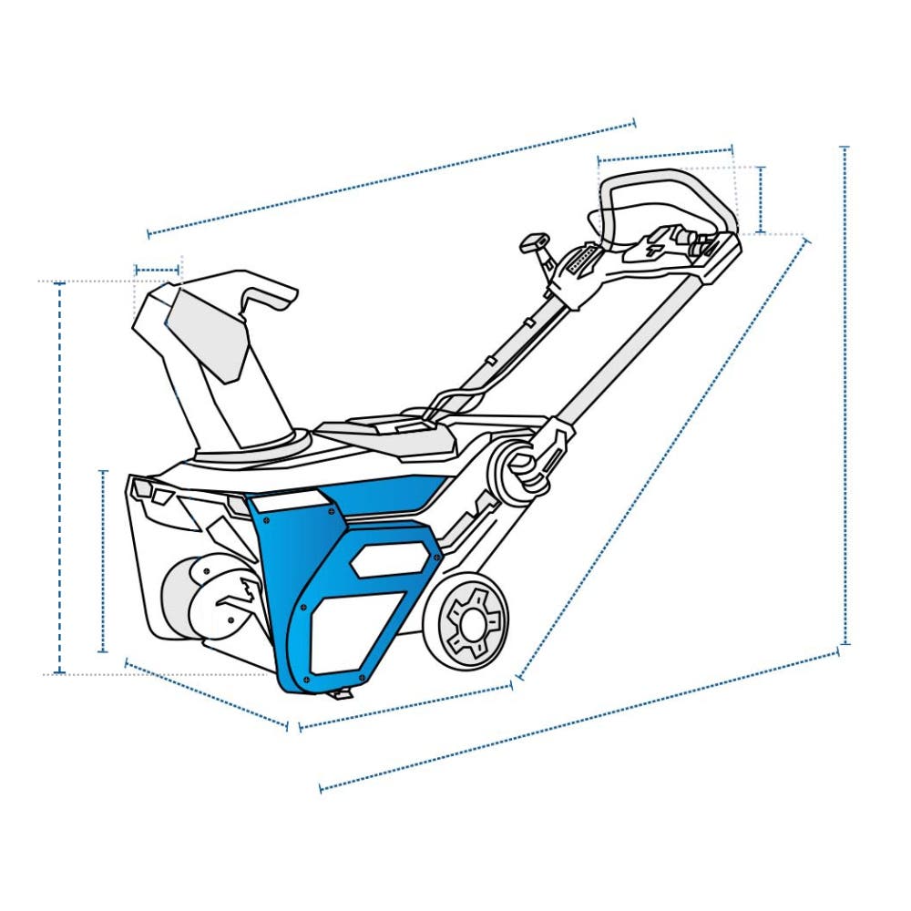 Custom Cordless Snowblower Cover